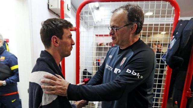 第一次在录像里见到梅西 贝尔萨以为错按快进键！